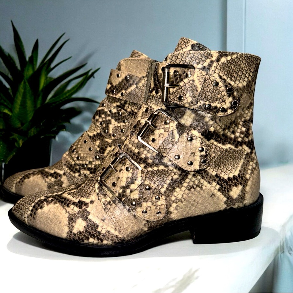 Steve Madden Steven New York Harmon Triple Buckle… - image 1